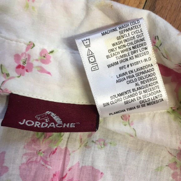 Jordache dewy flower button down - Picture 9 of 11
